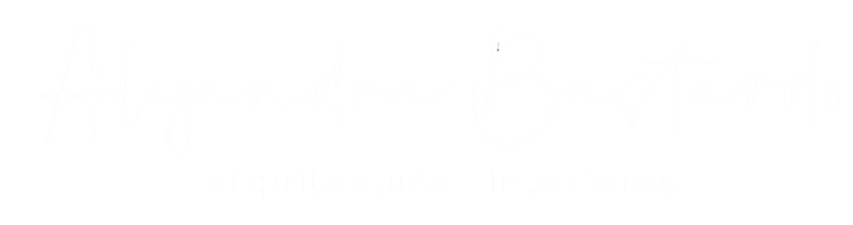 Logotipo de Alejandra Bastado - arquitectura e interiores